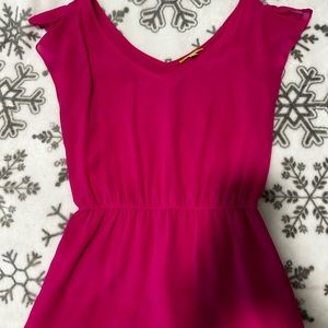 Gianni Bini pink women’s blouse